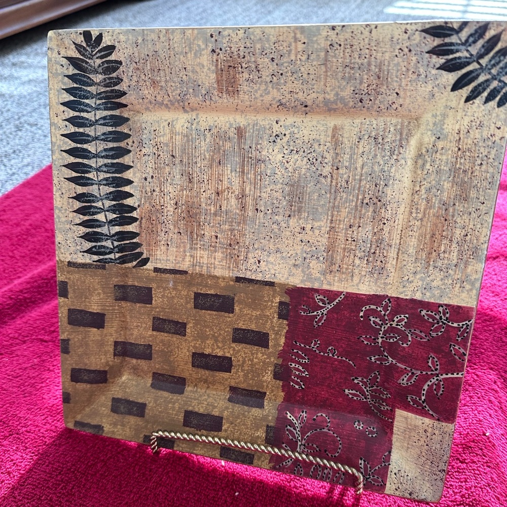 Fine Hand Painted Home Accessories 6 x 6 inches Decorative piece